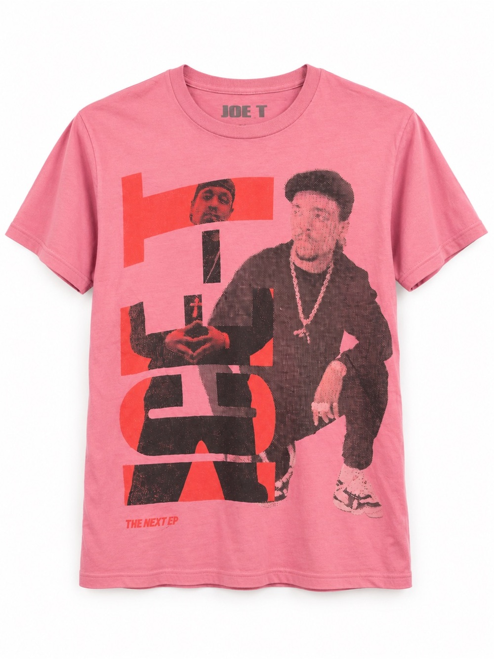 Pink Cotton Graphic Tee - ICE - T PTP 18”
